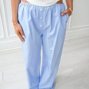 Poplin Boxer Pants
